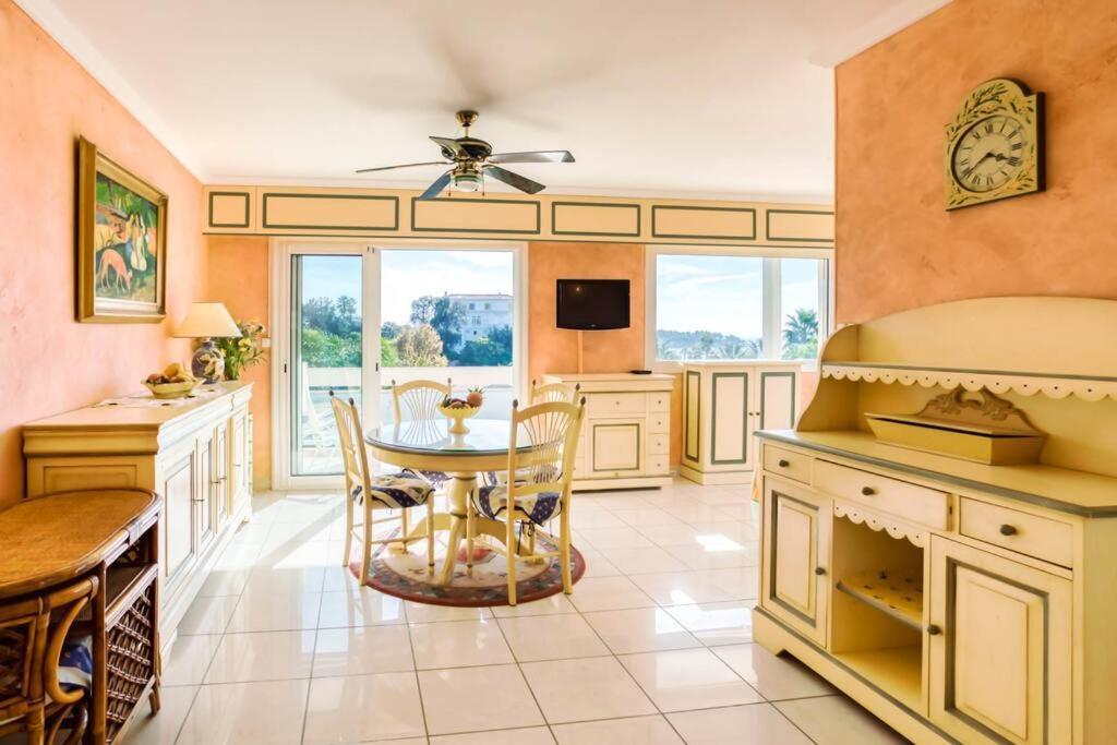 A6- 2 Bdr Incredible Sea View - Ac, Garage & Terrace Apartment อองทีบส์ ภายนอก รูปภาพ