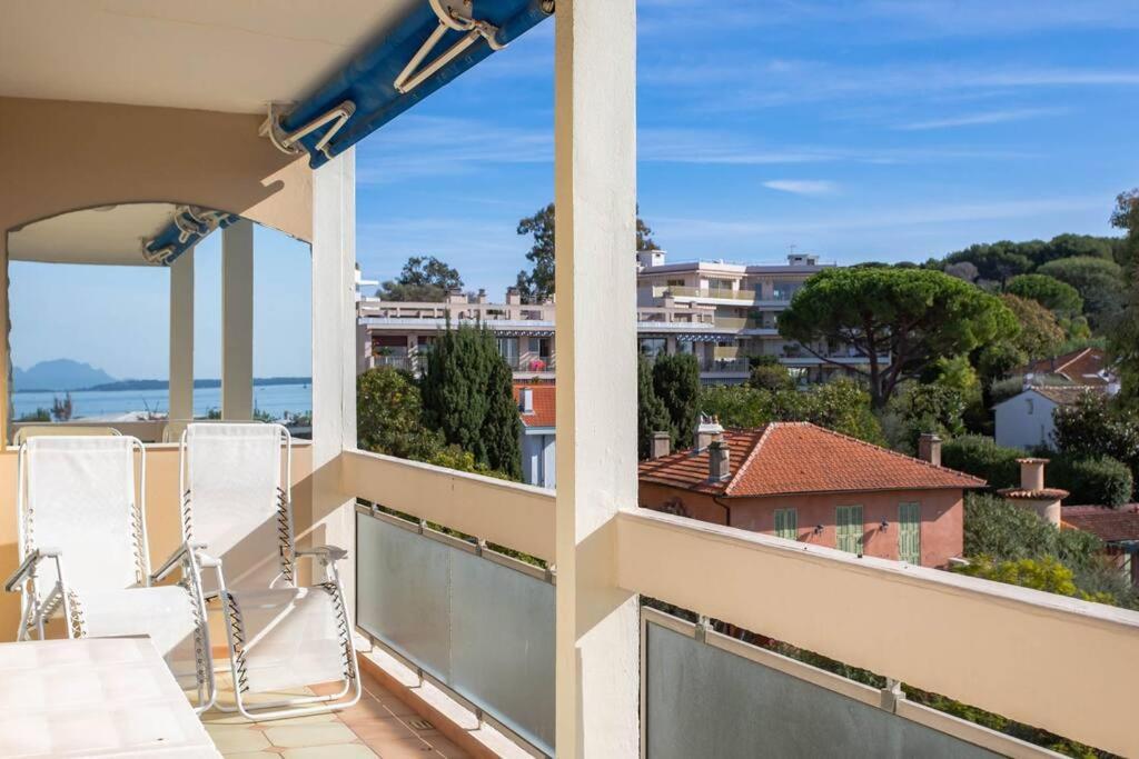 A6- 2 Bdr Incredible Sea View - Ac, Garage & Terrace Apartment อองทีบส์ ภายนอก รูปภาพ