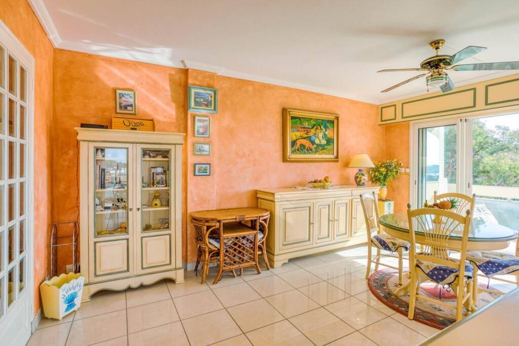 A6- 2 Bdr Incredible Sea View - Ac, Garage & Terrace Apartment อองทีบส์ ภายนอก รูปภาพ