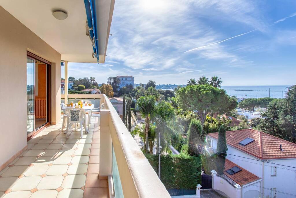 A6- 2 Bdr Incredible Sea View - Ac, Garage & Terrace Apartment อองทีบส์ ภายนอก รูปภาพ