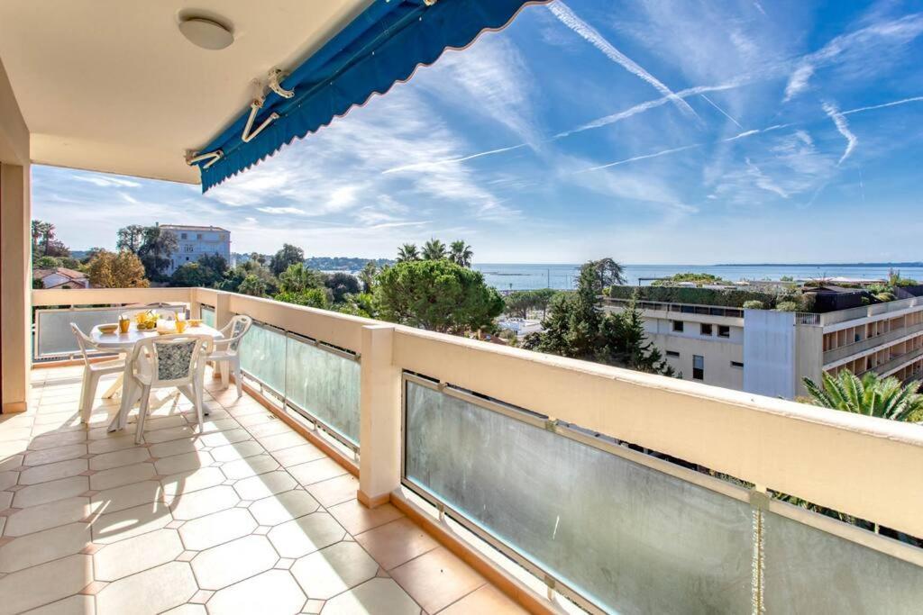 A6- 2 Bdr Incredible Sea View - Ac, Garage & Terrace Apartment อองทีบส์ ภายนอก รูปภาพ