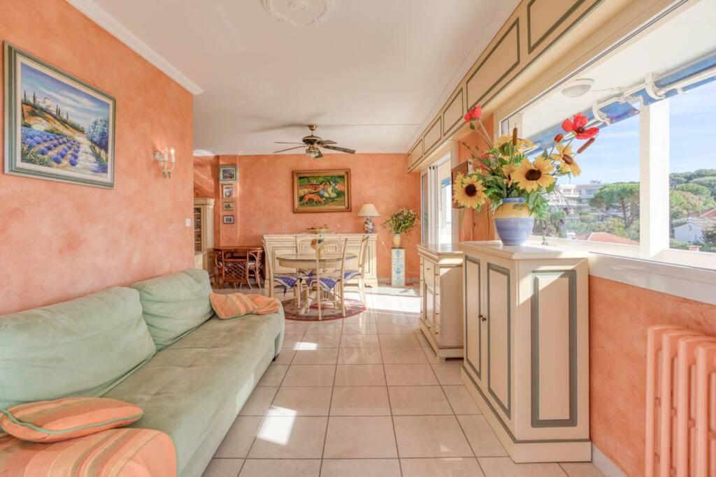 A6- 2 Bdr Incredible Sea View - Ac, Garage & Terrace Apartment อองทีบส์ ภายนอก รูปภาพ